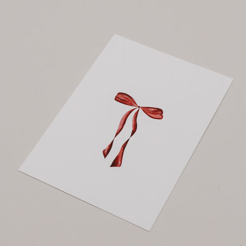 Aquarellkarte Bow (VE = 10 Stk)