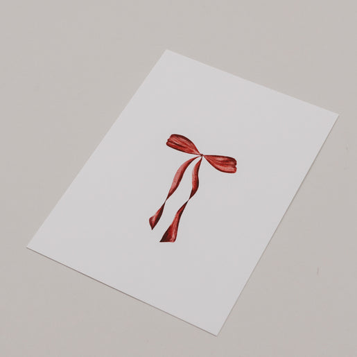 Aquarellkarte Bow (VE = 10 Stk)