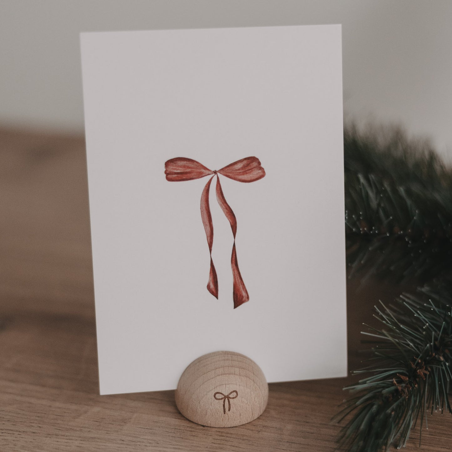 Aquarellkarte Bow (VE = 10 Stk)