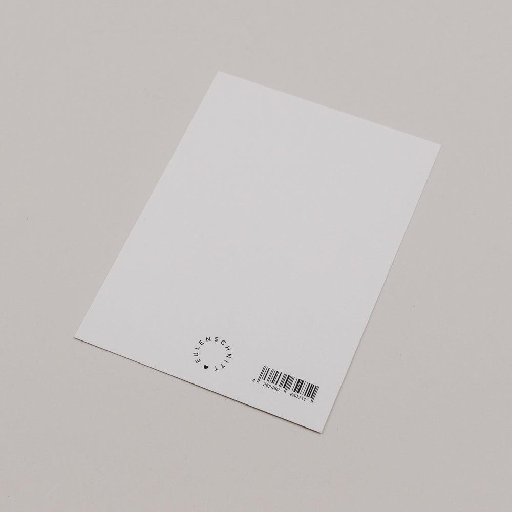 Aquarellkarte Christmas door (VE = 10 Stk)