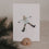 Aquarellkarte Snow angel (VE = 10 Stk)