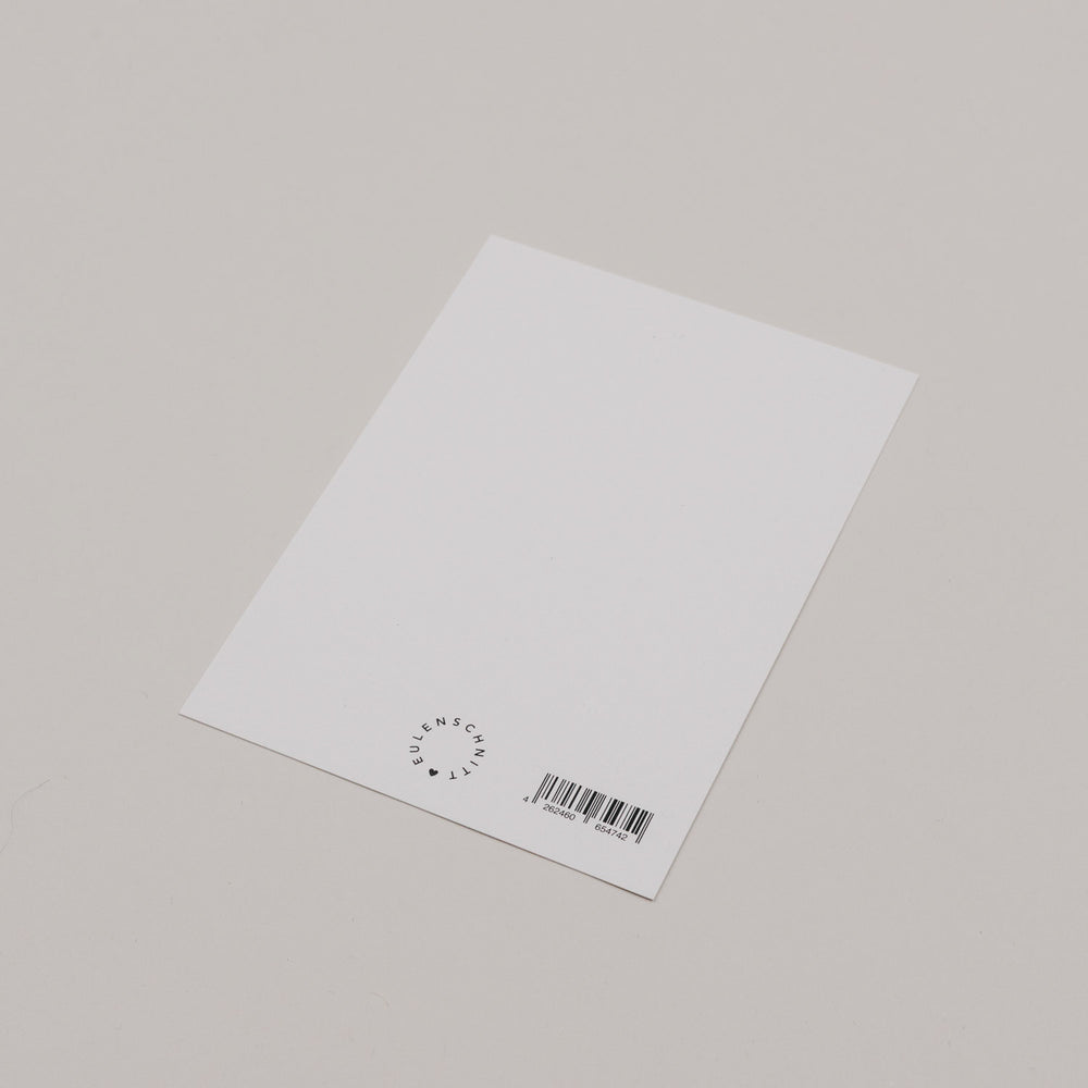 Aquarellkarte Snow globe (VE = 10 Stk)