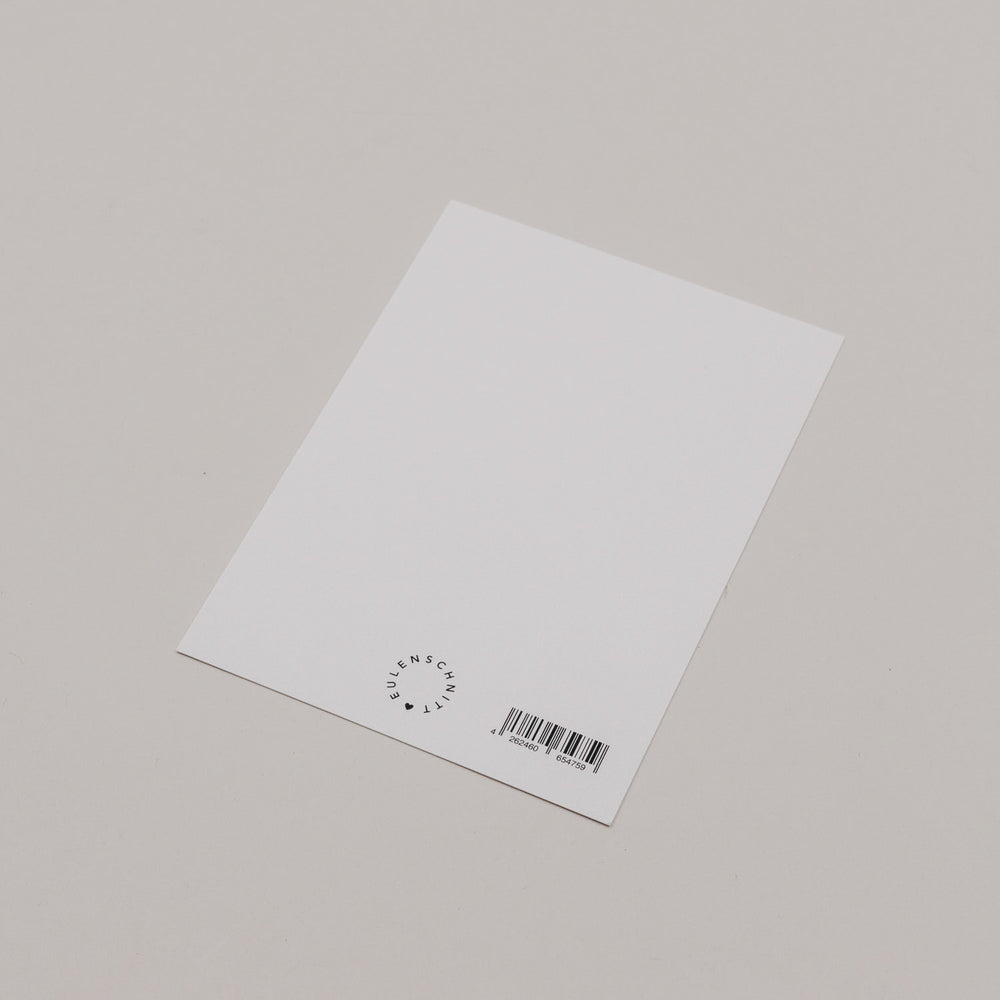 Aquarellkarte Tree girl (VE = 10 Stk)