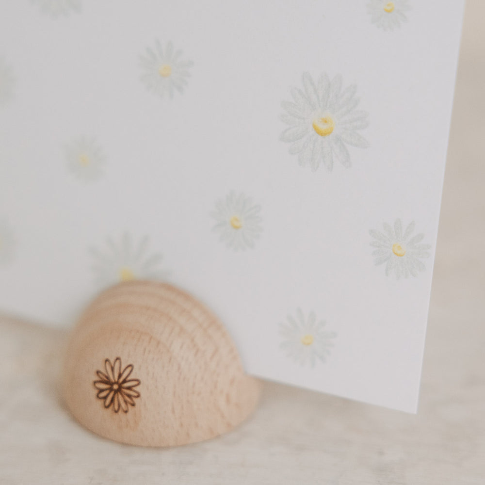 Aquarellkarte Daisies (VE = 10 Stk.)