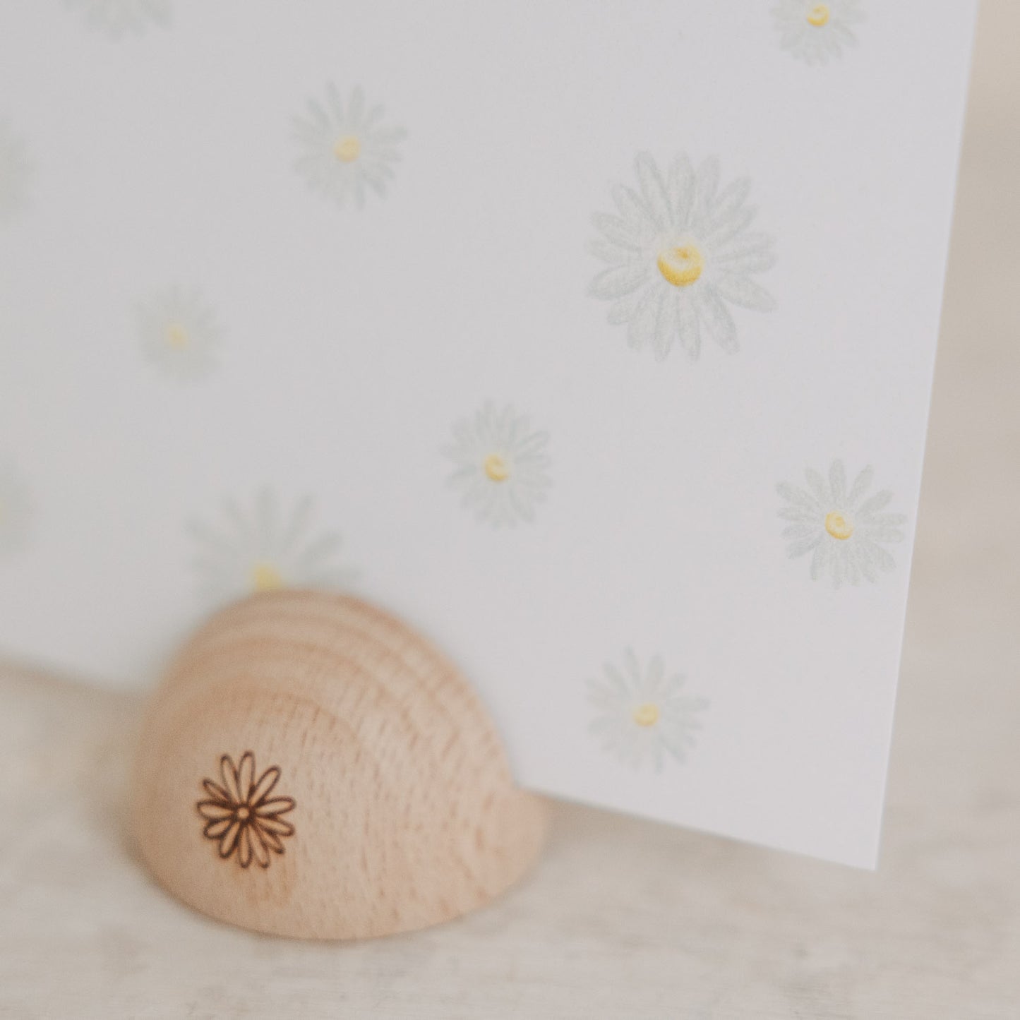 Aquarellkarte Daisies (VE = 10 Stk.)