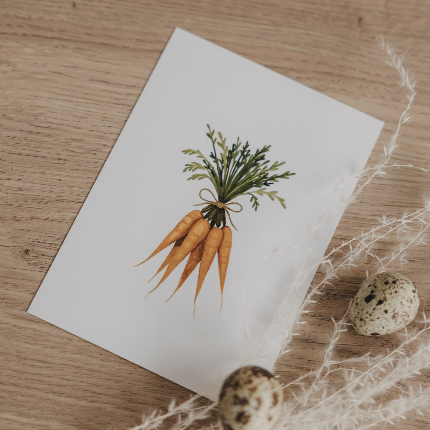 Aquarellkarte Carrots (VE = 10 Stk.)