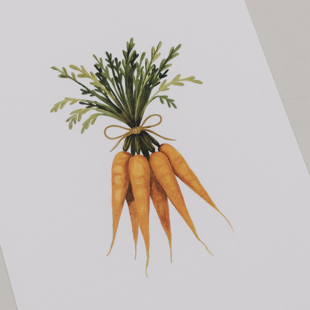 Aquarellkarte Carrots (VE = 10 Stk.)
