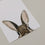 Aquarellkarte Hiding rabbit (VE = 10 Stk.)