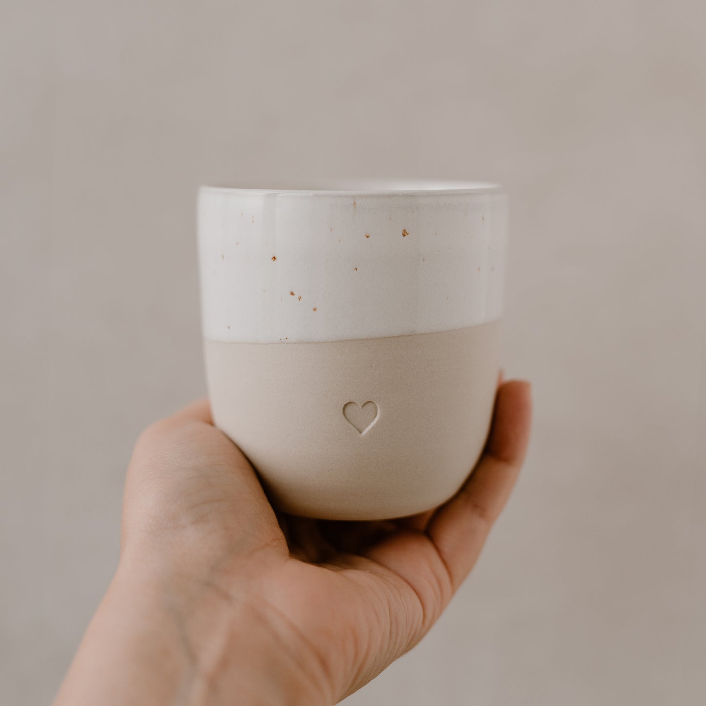 Petite Gobelet de coeur (UE = 4 Pièces)