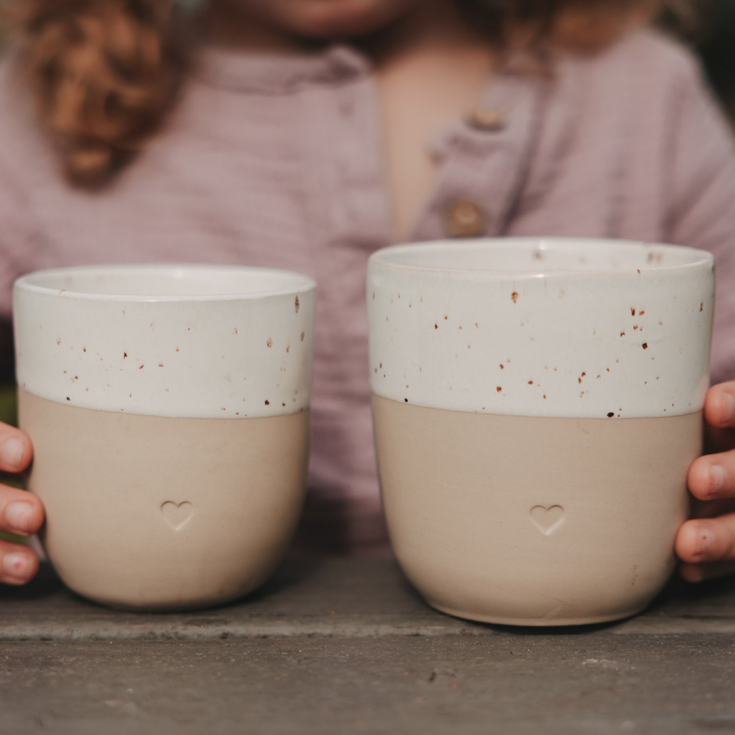Kleiner Becher Herz (VE = 4 Stück)