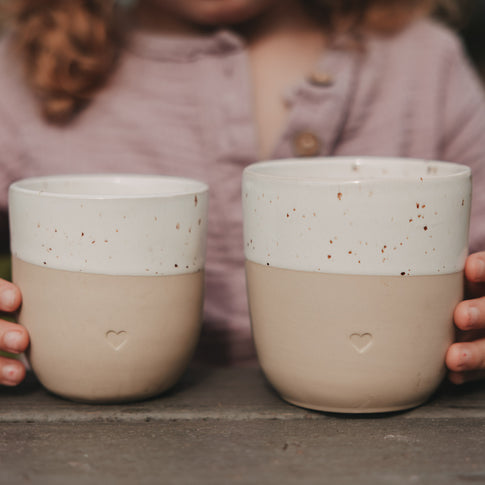 Kleiner Becher Herz (VE = 4 Stück)