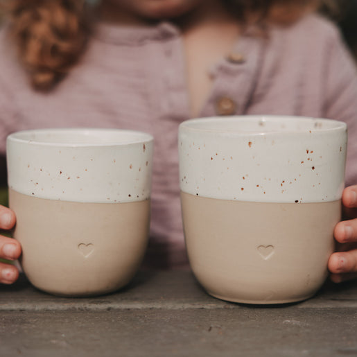 Kleiner Becher Herz (VE = 4 Stück)