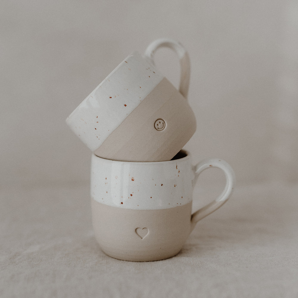 Petite tasse à cappuccino cœur (VE = 4 pcs.)