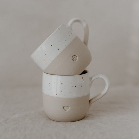 Petite tasse à cappuccino cœur (VE = 4 pcs.)