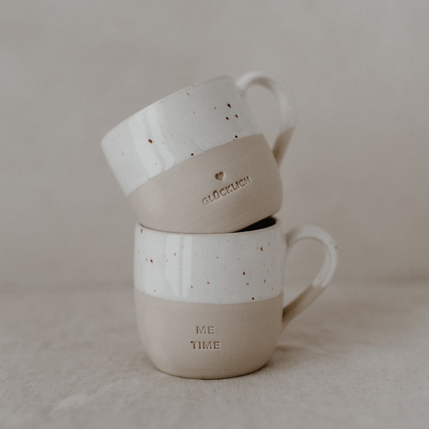 Petite tasse à cappuccino Heureuse (VE = 4 pcs.)