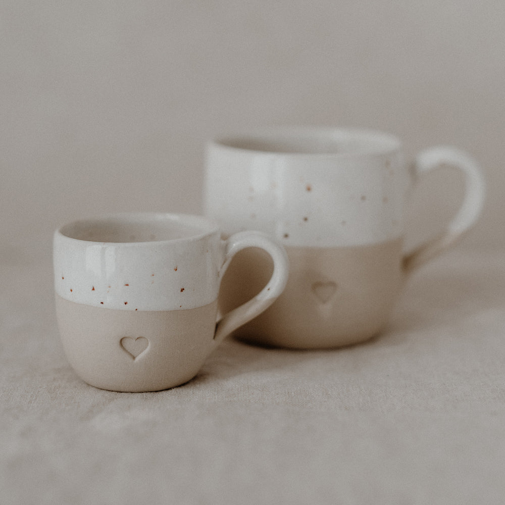 Tasse à espresso cœur (VE = 4 pcs.)