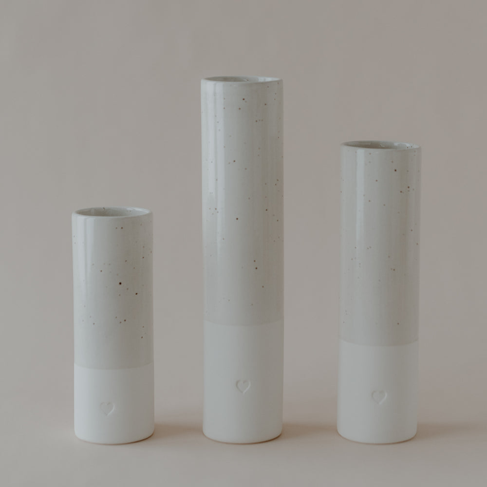 Vase Herz groß (VE = 6 Stück)