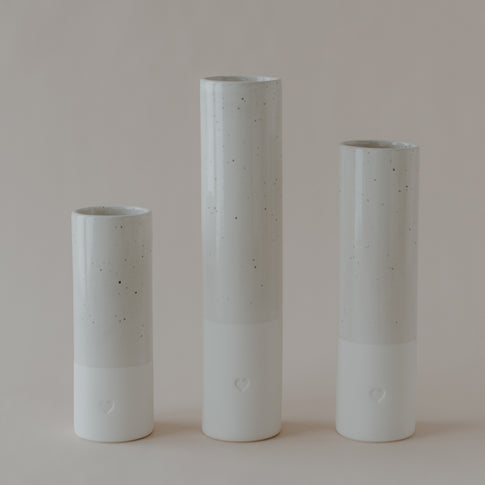 Vase Herz groß (VE = 6 Stück)
