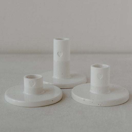 Candle holder heart medium (VE = 6 pieces)