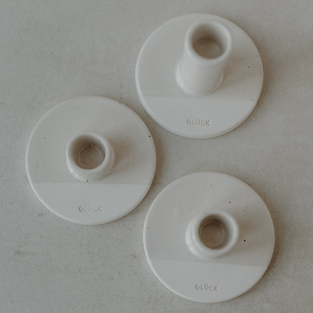 Candle holder Glück small (VE = 6 pieces)