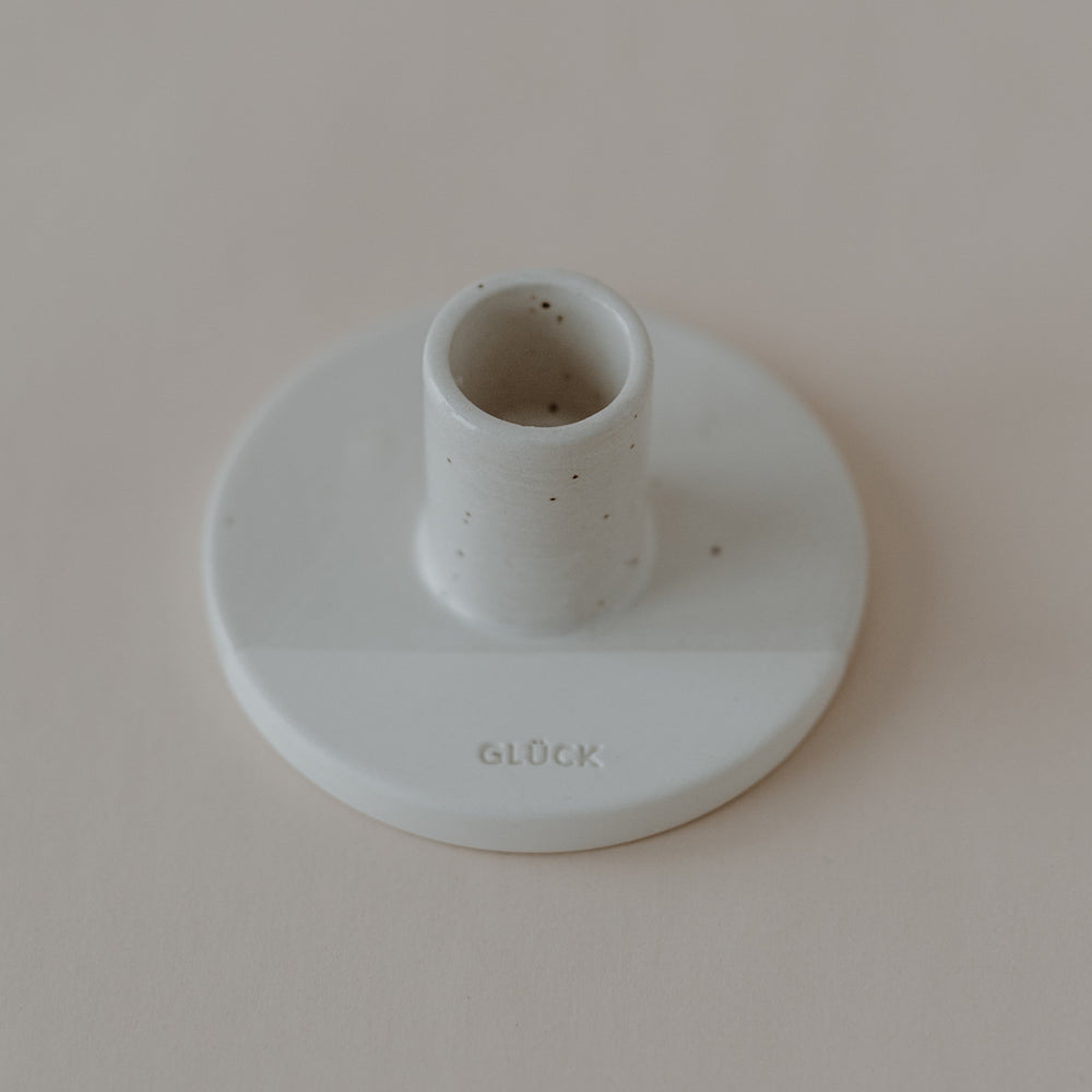Kerzenständer Glück mittel (VE = 6 Stück)