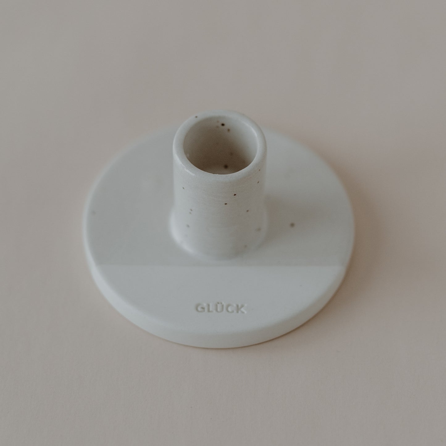 Kerzenständer Glück mittel (VE = 6 Stück)