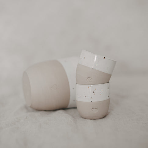 Becher espresso cœur (VE = 4 Stk.)