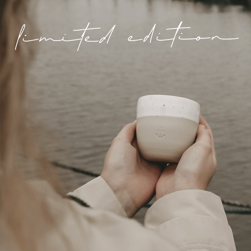 Kleiner limitierter Becher Anker (VE = 4 Stück)