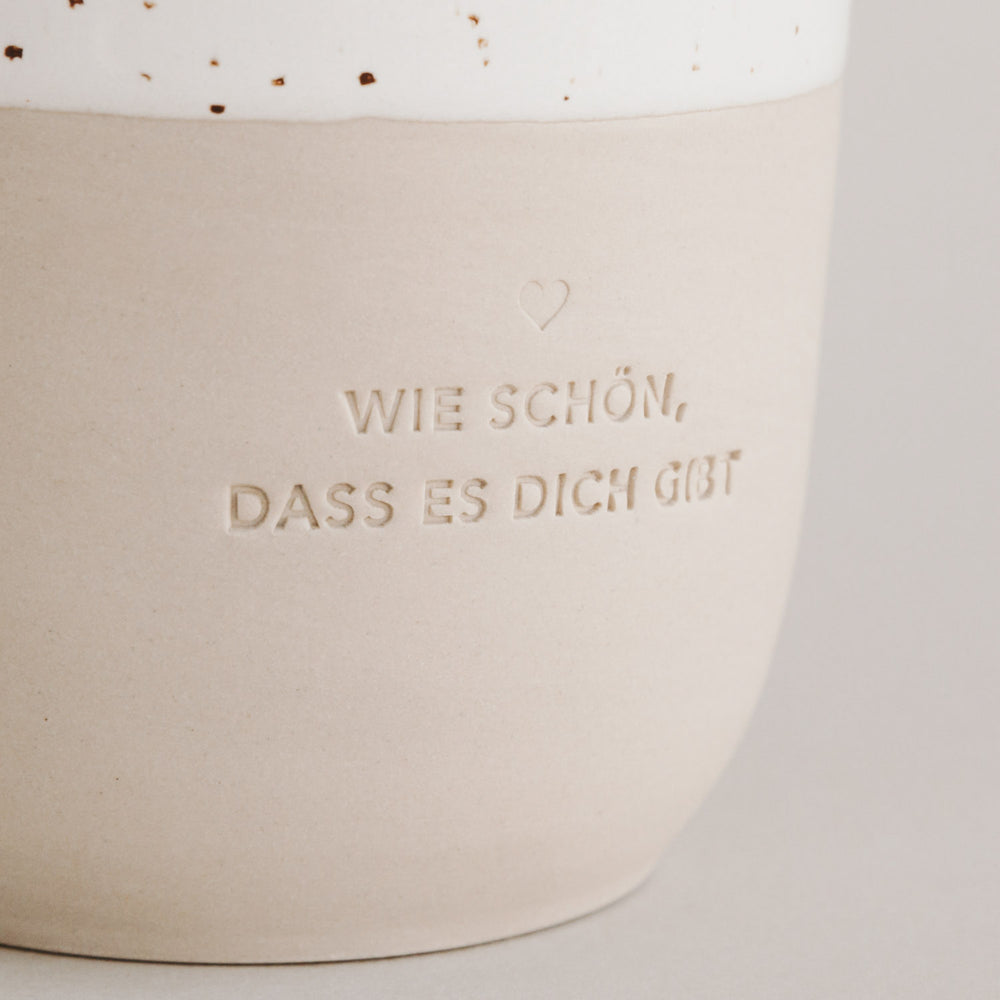 Becher wie schön (VE = 4 Stk.)