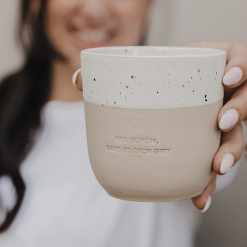 Becher wie schön (VE = 4 Stk.)