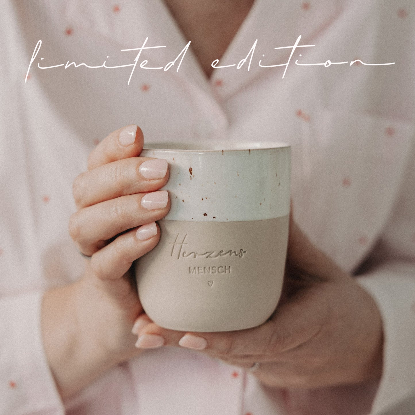 Limitierter Becher Herzensmensch (VE = 4 Stk.)