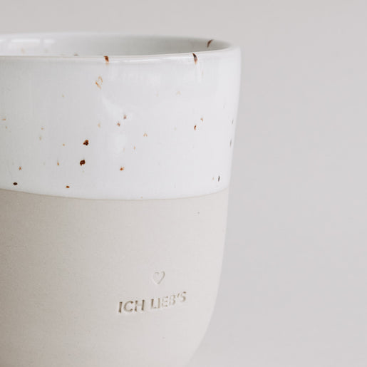 Becher Ich lieb's (VE = 4 Stk)