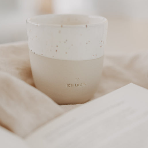 Becher Ich lieb's (VE = 4 Stk)