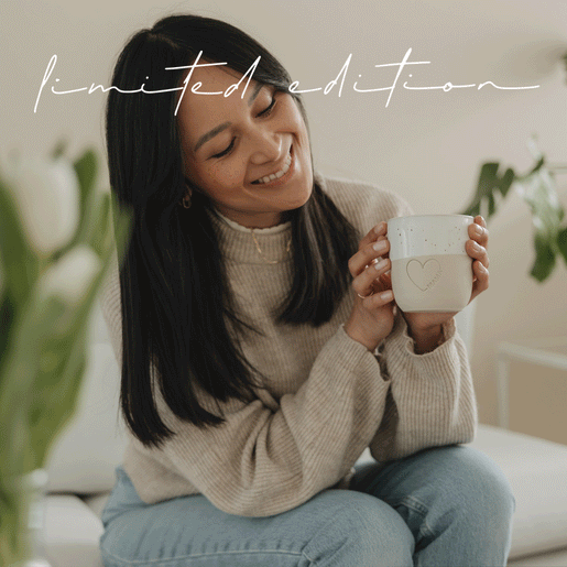 Limitierter Becher großes Herz Mama (VE = 4 Stk.)
