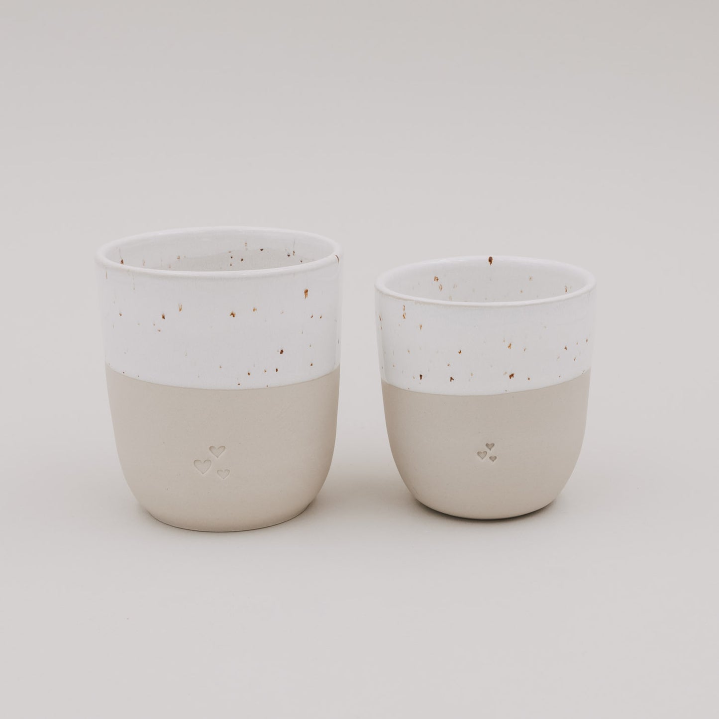 Kleiner Becher Kleine Herzen (VE = 4 Stk.)