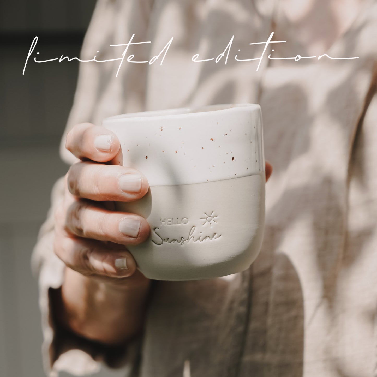 Limitierter Becher Hello Sunshine (VE = 4 Stk.)