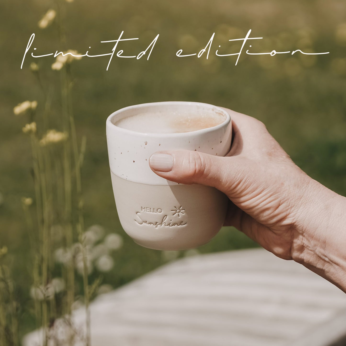 Limitierter Becher Hello Sunshine (VE = 4 Stk.)