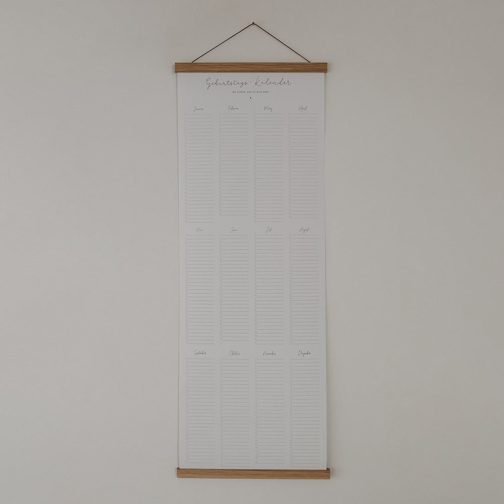 Posterleiste A3 Eiche (VE = 6 Stück)