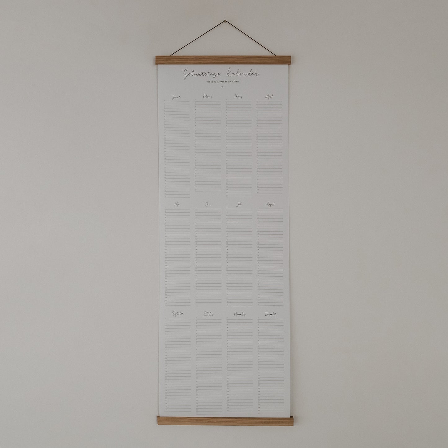 Posterleiste A3 Eiche (VE = 6 Stück)