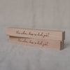 Card stand Set of 2 - 15 cm Wie schön (PU = 6 sets)