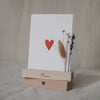 Card and flower holder set of 2 - 12 cm Mama (PU= 6 sets)