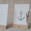Card and flower holder set of 2 - 12 cm dad (PU= 6 sets)