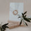 Karten- und Blumenhalter 2er Set - 12 cm Du bist toll (VE= 6 Sets)