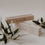 Karten- und Blumenhalter 2er Set - 12 cm Du bist toll (VE= 6 Sets)