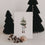 Support de cartes demi-rond sapin (VE = 6 pcs)
