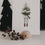 Support de cartes demi-rond sapin (VE = 6 pcs)