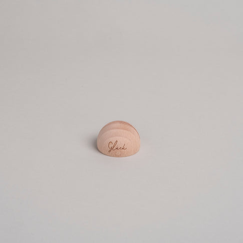 Half-round card holder Glück (VE = 6 pcs)