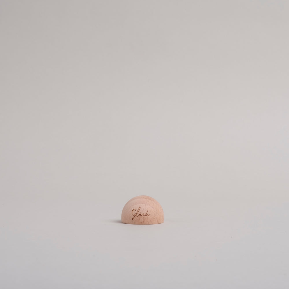 Half-round card holder Glück (VE = 6 pcs)