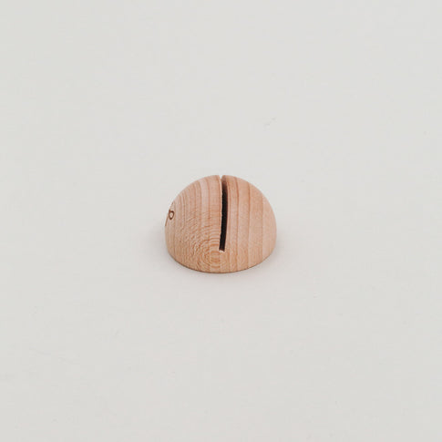 Support de cartes demi-rond avec boucle (VE = 6 pcs)