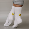 Socken Smiley gelb (UE = 5 Pièces)